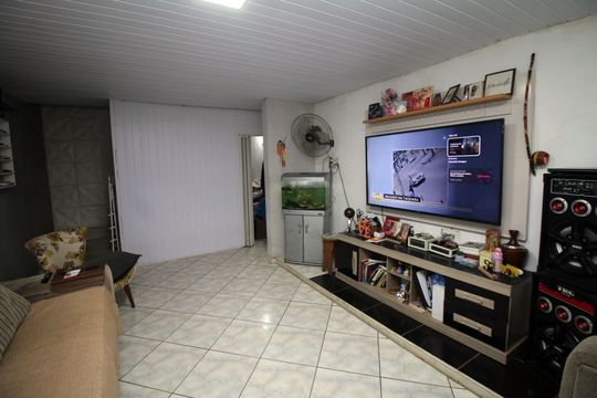 Sala de casa de condomínio à venda com 2 quartos, 146m² em Vila Kosmos, Rio de Janeiro