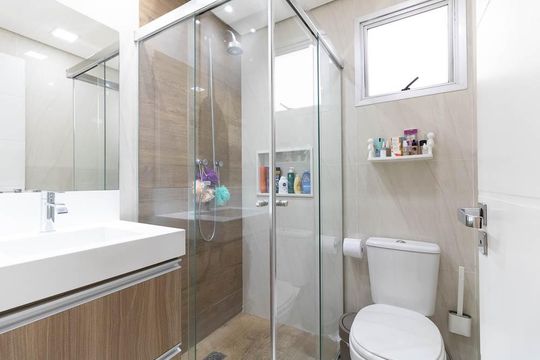 Banheiro da Suíte de apartamento à venda com 3 quartos, 67m² em Vila da Saúde, São Paulo