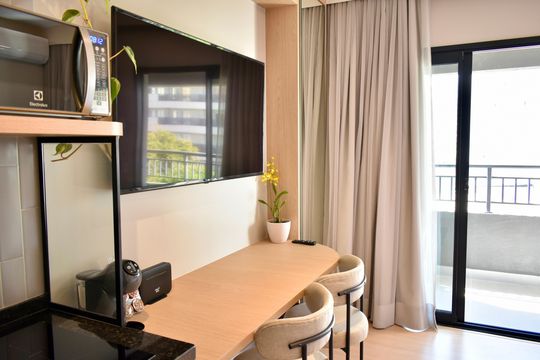 Studio de kitnet/studio à venda com 0 quarto, 27m² em Mirandópolis, São Paulo