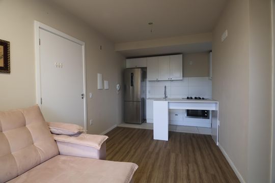 Sala de apartamento para alugar com 2 quartos, 45m² em Olaria, Canoas