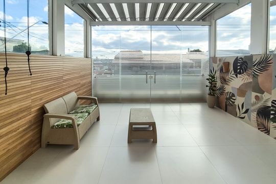 Varanda da Suíte de casa à venda com 3 quartos, 320m² em Vila Florida, São Bernardo do Campo