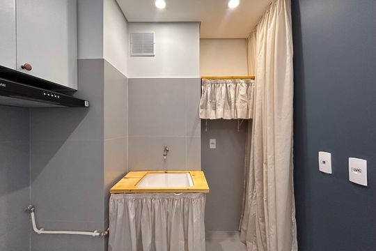 Área de Serviço de apartamento à venda com 2 quartos, 35m² em Vila Barreto, São Paulo
