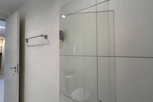 Banheiro de apartamento à venda com 2 quartos, 35m² em Vila Barreto, São Paulo