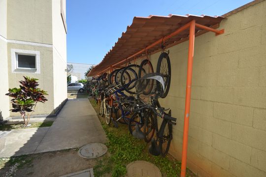 Área comum Bicicletário de apartamento à venda com 2 quartos, 48m² em Campo Grande, Rio de Janeiro