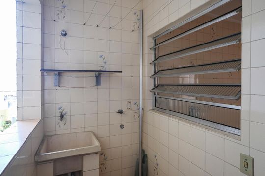 Área de serviço de casa para alugar com 2 quartos, 70m² em Olímpico, São Caetano do Sul