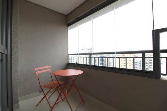 Varanda Studio de kitnet/studio à venda com 1 quarto, 28m² em Planalto Paulista, São Paulo
