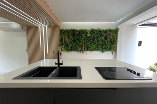 Cozinha de casa de condomínio para alugar com 3 quartos, 148m² em Parque Rincao, Cotia