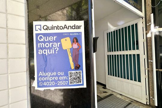 Plaquinha de apartamento para alugar com 1 quarto, 30m² em Copacabana, Rio de Janeiro