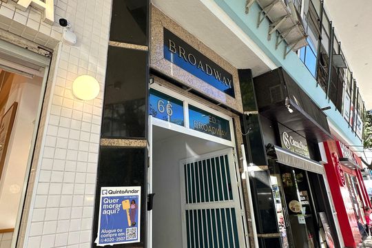 Plaquinha de apartamento para alugar com 1 quarto, 30m² em Copacabana, Rio de Janeiro