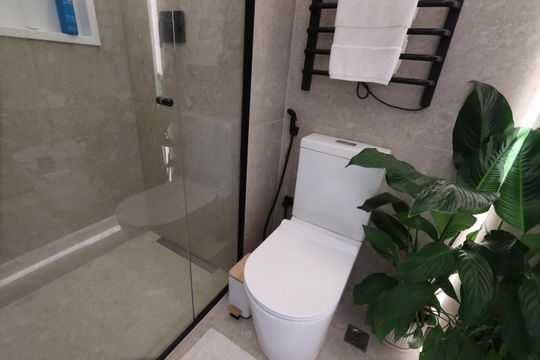 Banheiro de kitnet/studio à venda com 1 quarto, 25m² em Vila Mariana, São Paulo