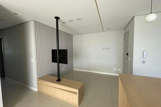 Sala de apartamento para alugar com 3 quartos, 74m² em Gramado, Cotia