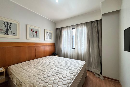 Quarto de apartamento para alugar com 1 quarto, 69m² em Moema, São Paulo