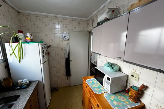 Cozinha de apartamento à venda com 2 quartos, 52m² em Lauzane Paulista, São Paulo