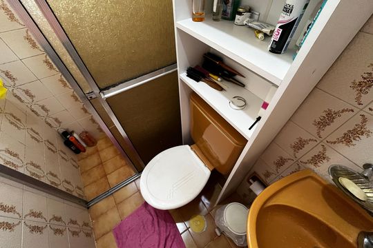 Banheiro de apartamento à venda com 2 quartos, 52m² em Lauzane Paulista, São Paulo