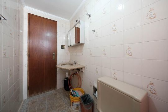 Banheiro de apartamento à venda com 2 quartos, 70m² em Cangaiba, São Paulo