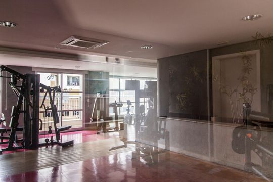 Área comum - Academia de apartamento à venda com 1 quarto, 52m² em Empresarial 18 do Forte, Barueri
