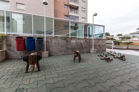 Área comum - Playground de apartamento à venda com 1 quarto, 52m² em Empresarial 18 do Forte, Barueri