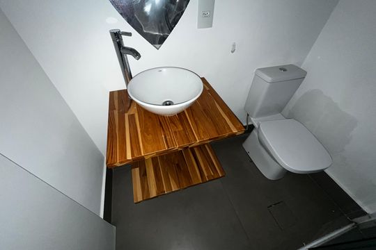 Banheiro de apartamento à venda com 3 quartos, 97m² em Chora Menino, São Paulo