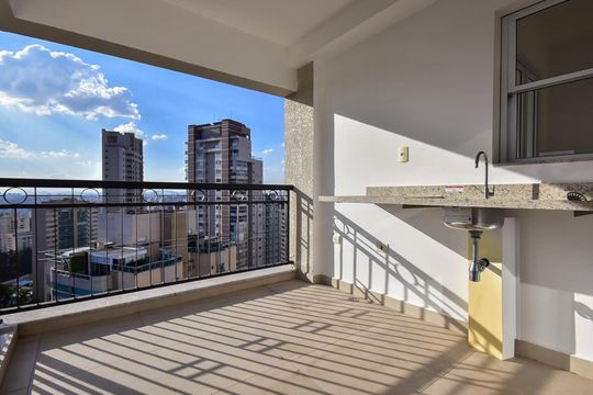 Varanda de apartamento à venda com 1 quarto, 58m² em Vila Suzana, São Paulo