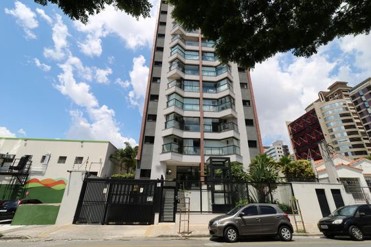 Fachada de apartamento à venda com 3 quartos, 82m² em Jardim, Santo André