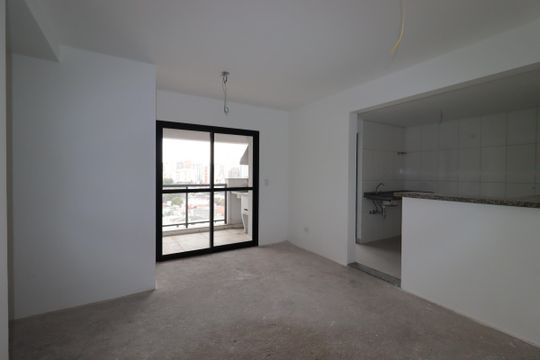 Sala de apartamento à venda com 3 quartos, 82m² em Jardim, Santo André