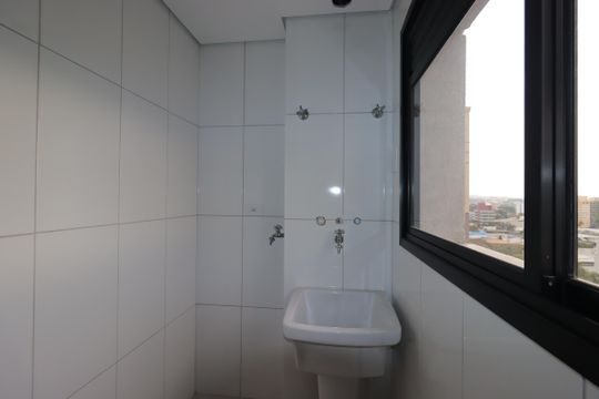 Área de Serviço de apartamento à venda com 3 quartos, 81m² em Jardim, Santo André