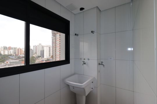 Área de Serviço de apartamento à venda com 3 quartos, 82m² em Jardim, Santo André