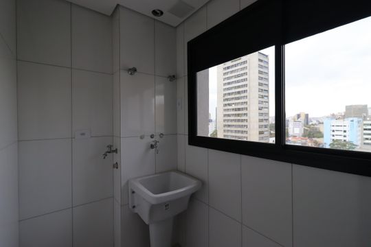 Área de Serviço de apartamento à venda com 3 quartos, 82m² em Jardim, Santo André