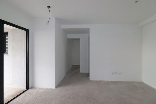 Sala de apartamento à venda com 3 quartos, 82m² em Jardim, Santo André