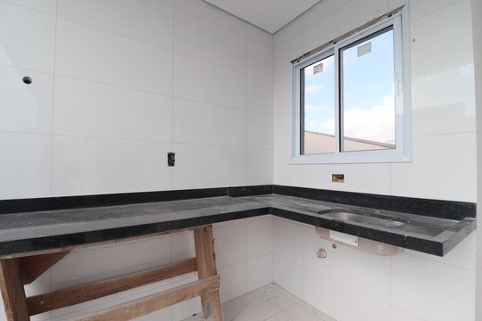 Área comum de casa de condomínio à venda com 3 quartos, 127m² em Vila Metalúrgica, Santo André