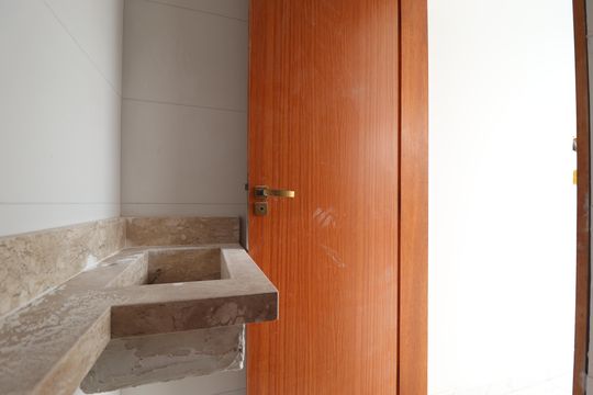 Lavabo 1 de casa de condomínio à venda com 3 quartos, 127m² em Vila Metalúrgica, Santo André