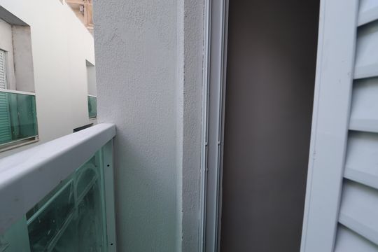 Varanda da Suíte 1 de casa de condomínio à venda com 2 quartos, 117m² em Vila Metalúrgica, Santo André