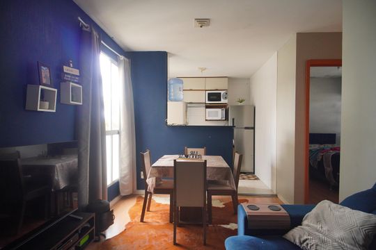 Sala de apartamento à venda com 2 quartos, 50m² em Feitoria, São Leopoldo