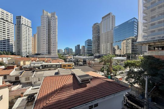 Vista  de kitnet/studio à venda com 1 quarto, 26m² em Itaim Bibi, São Paulo