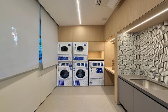 Área comum de kitnet/studio à venda com 1 quarto, 26m² em Itaim Bibi, São Paulo