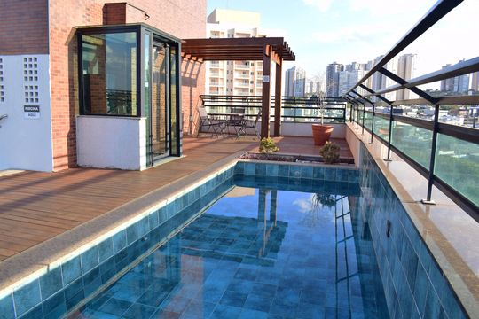 Área comum de kitnet/studio para alugar com 1 quarto, 35m² em Jardim Botânico, Ribeirão Preto