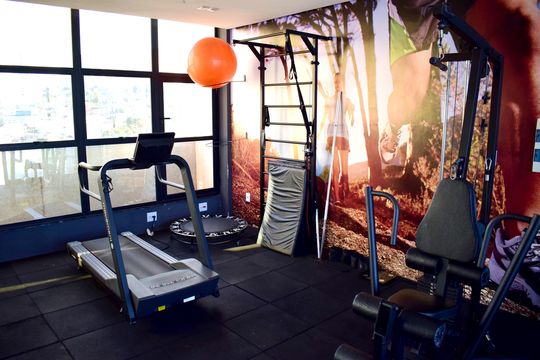 Área comum de kitnet/studio para alugar com 1 quarto, 35m² em Jardim Botânico, Ribeirão Preto