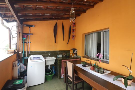 Área de Serviço de casa à venda com 3 quartos, 155m² em Baeta Neves, São Bernardo do Campo