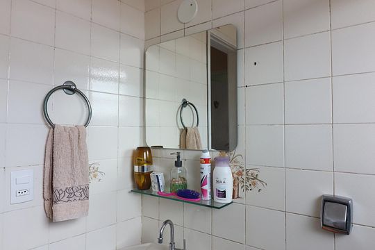 Banheiro Social de casa à venda com 3 quartos, 155m² em Baeta Neves, São Bernardo do Campo