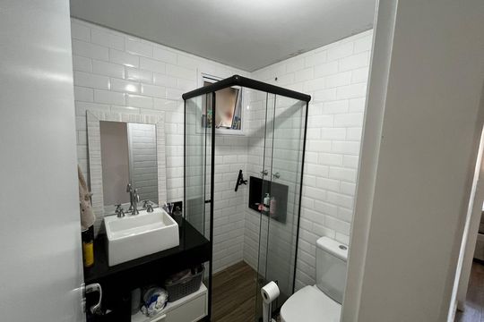 Banheiro 2 de apartamento à venda com 3 quartos, 69m² em Vila Clementino, São Paulo