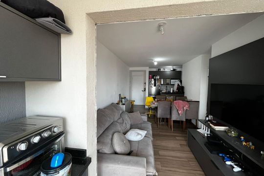 Sala de apartamento à venda com 3 quartos, 69m² em Vila Clementino, São Paulo