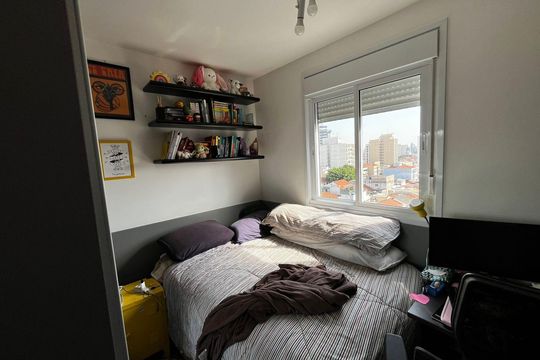 Quarto 2 de apartamento à venda com 3 quartos, 69m² em Vila Clementino, São Paulo