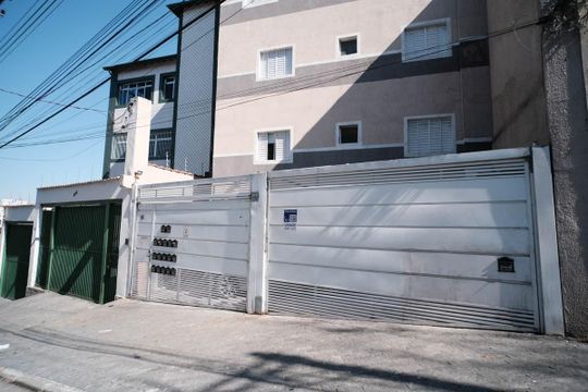 Fachada de apartamento à venda com 2 quartos, 46m² em Vila Euthalia, São Paulo