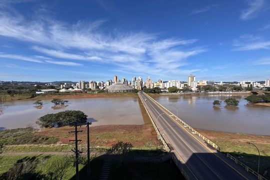 Vista da Varanda da Sala de apartamento para alugar com 3 quartos, 80m² em Rio dos Sinos, São Leopoldo