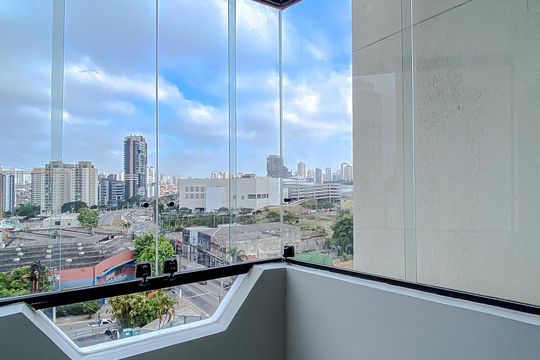 Varanda da Sala de apartamento para alugar com 2 quartos, 68m² em Vila Formosa, São Paulo
