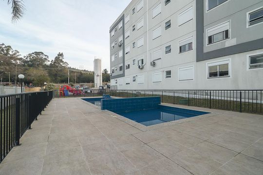 Área comum - Piscina de apartamento à venda com 2 quartos, 44m² em Rubem Berta, Porto Alegre