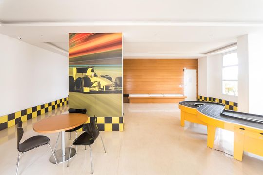 Área comum de apartamento para alugar com 3 quartos, 107m² em Vila Lusitania, São Bernardo do Campo