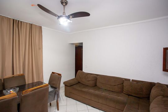 Sala de apartamento à venda com 2 quartos, 70m² em Conceição, Diadema