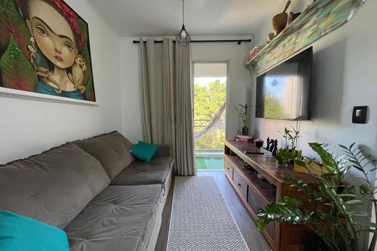 Sala de apartamento à venda com 3 quartos, 60m² em Vila Lageado, São Paulo