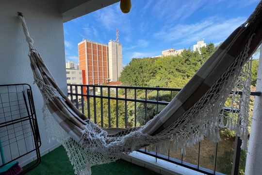 Varanda de apartamento à venda com 3 quartos, 60m² em Vila Lageado, São Paulo